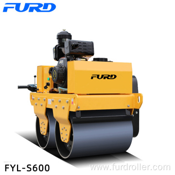 Double Drum Vibrating Hand Roller Compactor Machine